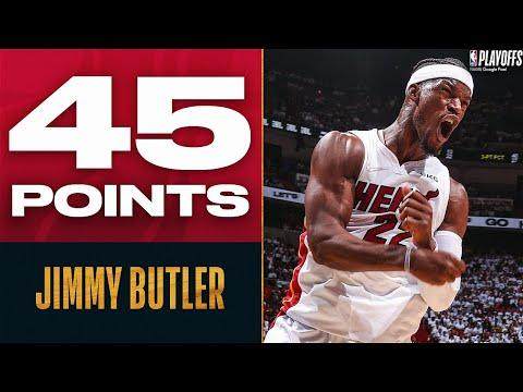 巴特勒单场45分大爆发，敢投三分让人想起热火传奇